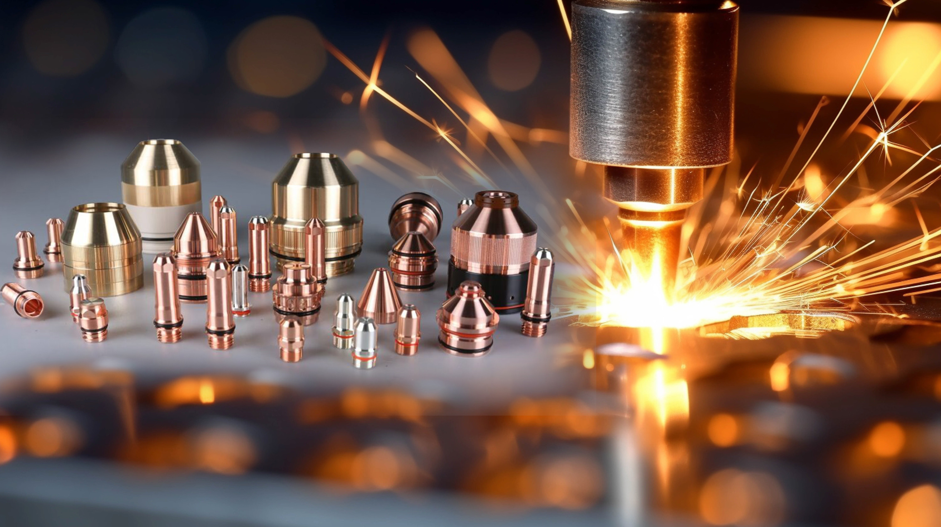 qualidade Consumíveis de plasma hipertermo fábrica