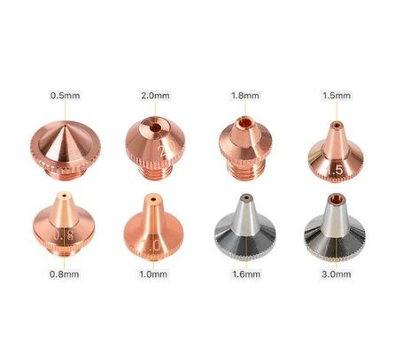D32 3D M6 M8 D28 H15 Fibra de laser Consumíveis de cobre Consumíveis de plasma